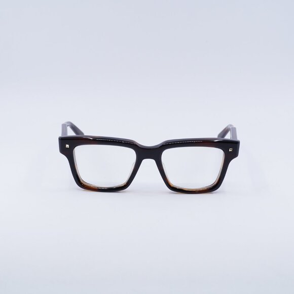 Valentino V-ESSENTIAL I VLX-121B Eyeglasses Brown Swirl 51mm Square Frame - Picture 4 of 10